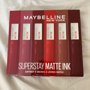 Maybelline Superstay Matte Ink 6 Pioneer Lover Artist Dancer Voyager Seductress